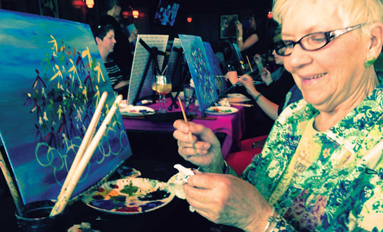 My Mom’s Plan for Surviving Colon Cancer and Peripheral Neuropathy: Walking, Planting Flowers, Knitting a Pink, Fuzzy Scarf