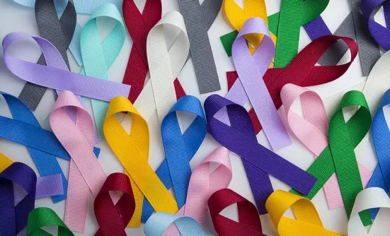 Ribbons of different colors