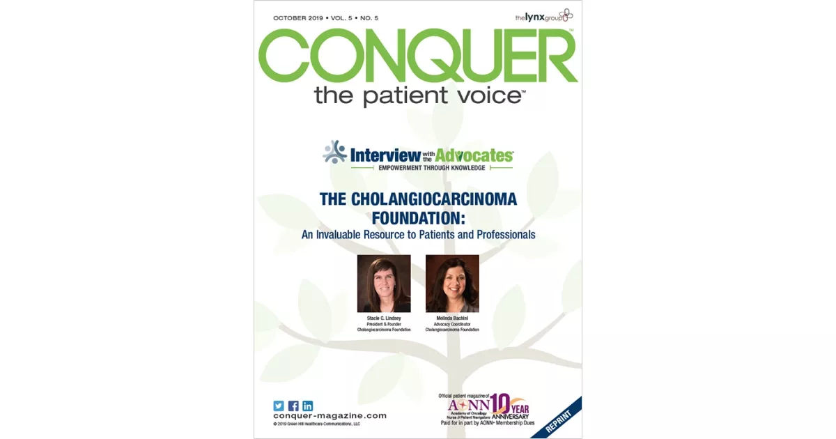 The Cholangiocarcinoma Foundation: An Invaluable Resource to Patients and Professionals